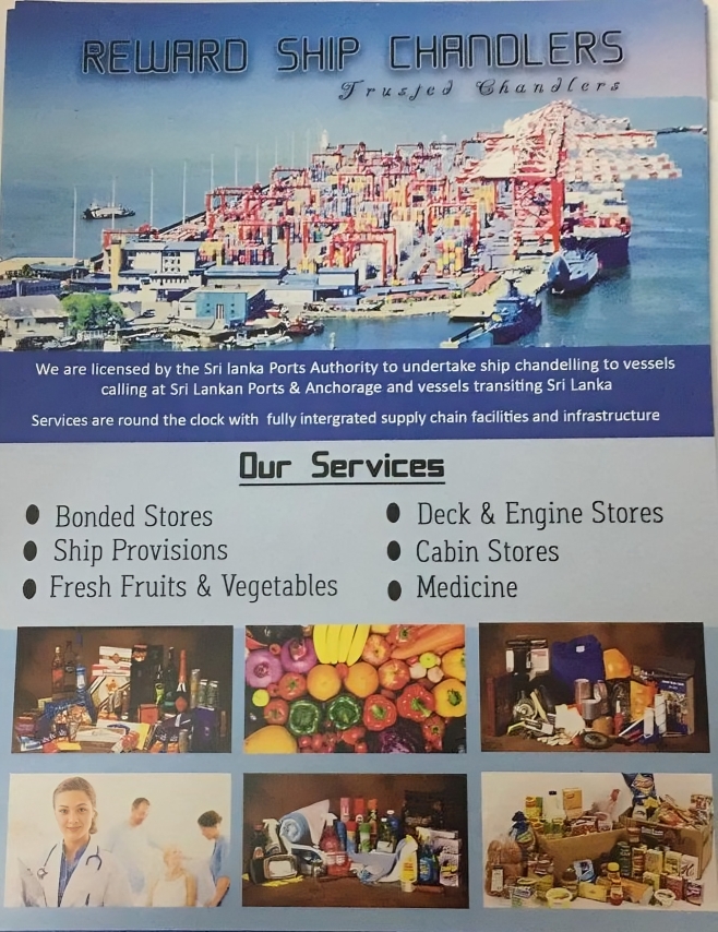 Reward Ship Chandlers handout